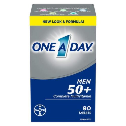 ONE A DAY - Complete multivitamin Men 50+