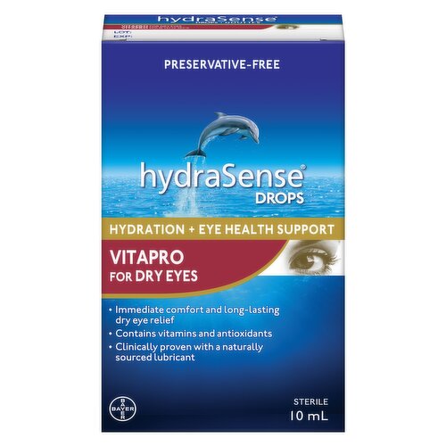 HydeaSense - VitaPro for Dry Eyes Drops