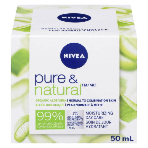 nivea - Pure & Natural Day Care Moisturizing