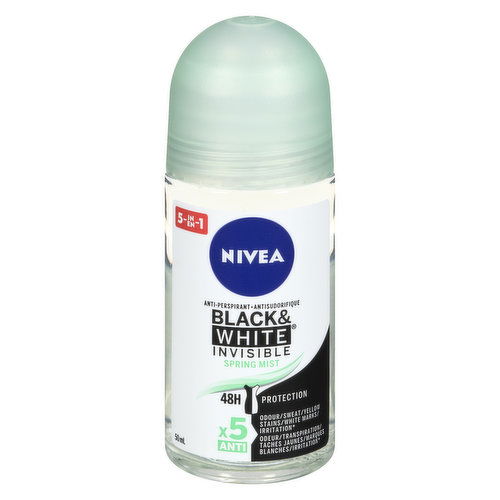 Nivea - Invisible B&W Antiperspirant/Deod Spring Mist