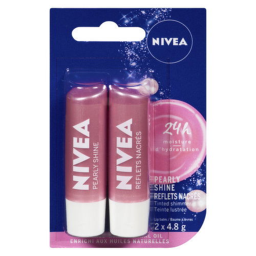 Nivea - Pearly Shine Lip Balm Duo