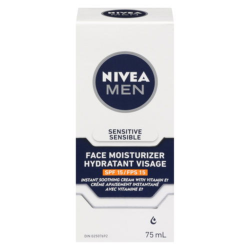 Nivea - Sensitive Skin Face Moisturizer Spf15