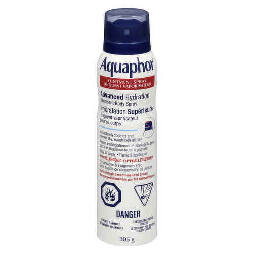 Eucerin - Aquaphor Ointment Body Spray Advanced Hydration
