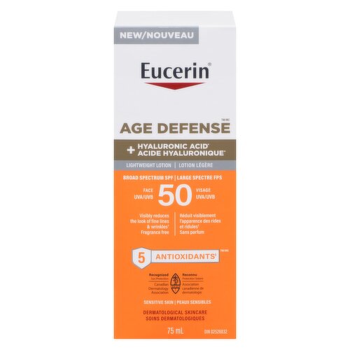 Eucerin - Age Defense Lightweight Lotion Broad Spectrum SPF 50