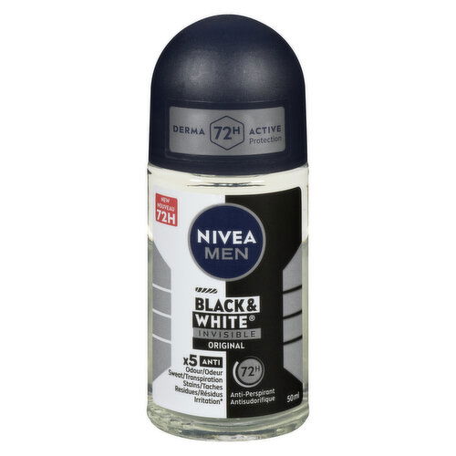 Nivea - Men Black & White Invisible Anti-Perspirant - Original