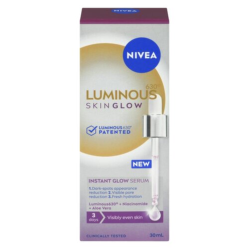 NIVEA - Luminous630 Skin Glow Instant Glow Serum