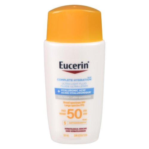 Eucerin - Complete Hydration Daily Lotion Ultra-Light Fluid Broad Spectrum SPF 50