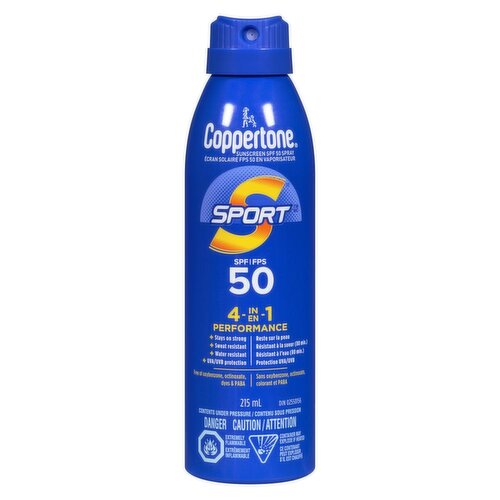 Coppertone - Sport Sunscreen SPF 50 Spray