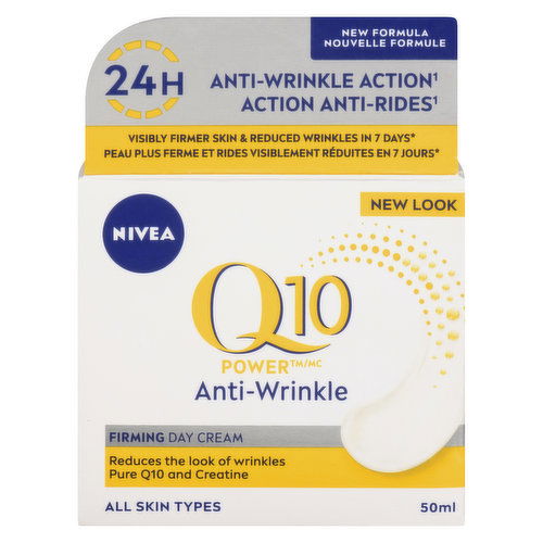 Nivea - Day Care Moisturizer - Q10 Plus Anti-Wrinkle