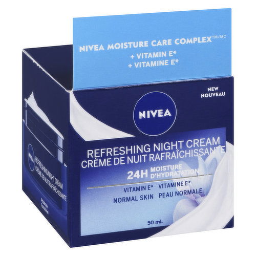 Nivea - Night Cream -Essentials 24H Moist. Boost + Refresh