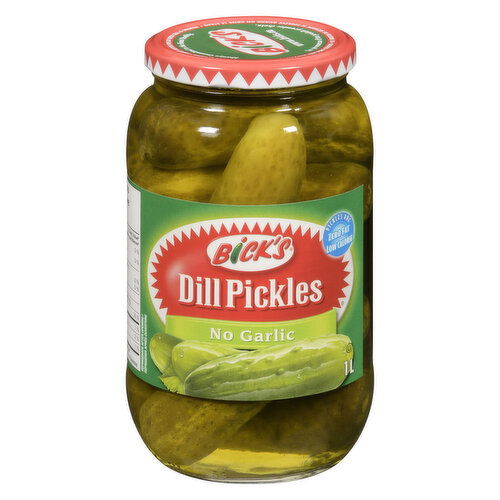 Bick's - No Garlic Dill Pickles