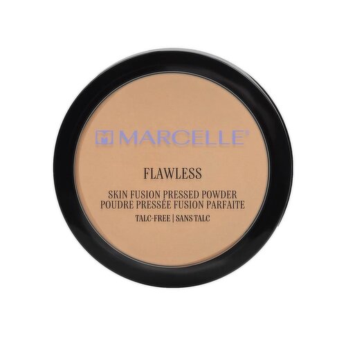 MARCELLE - Flawless Pressed Powder - Buff Beige