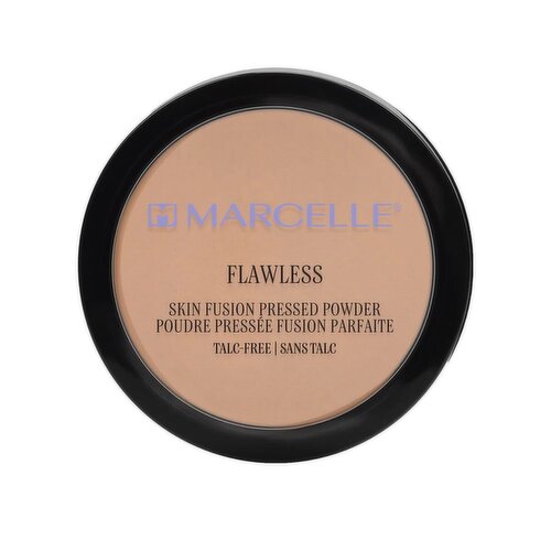 MARCELLE - Flawless Pressed Powder - Medium Beige