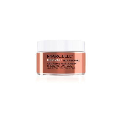 MARCELLE - Revival + Skin Renewal Anti-Aging Night Cream - All Skin Types