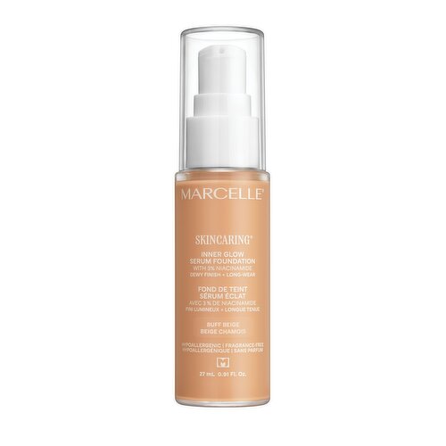 MARCELLE - Skincaring Serum Foundation - Buff Beige