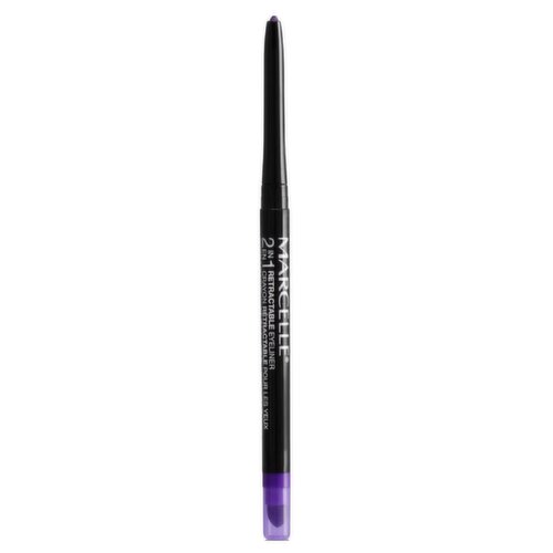 MARCELLE - 2-in-1 Retractable Eyeliner - Purpurite