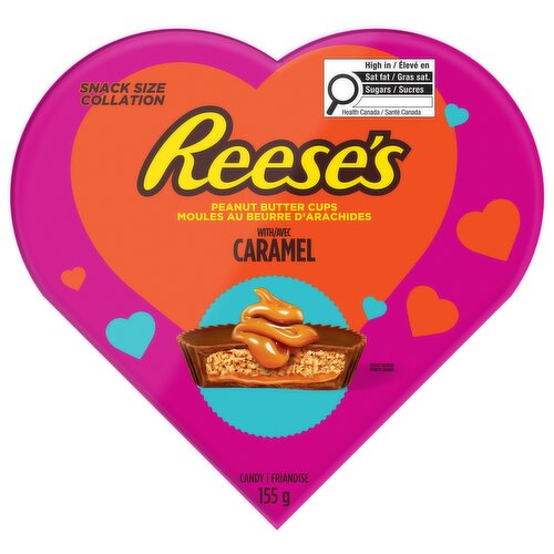 Reese's - Peanut Butter Cups with Caramel in Heart Box