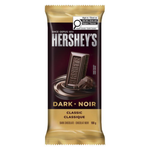 Hershey's - Dark Classic Chocolate Bar