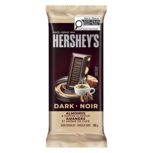 Hersheys - Dark Almond & Coffee