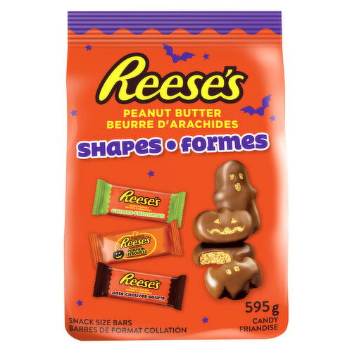 Hershey's - Reese's Snack Size, Peanut Butter Shapes Chocolates