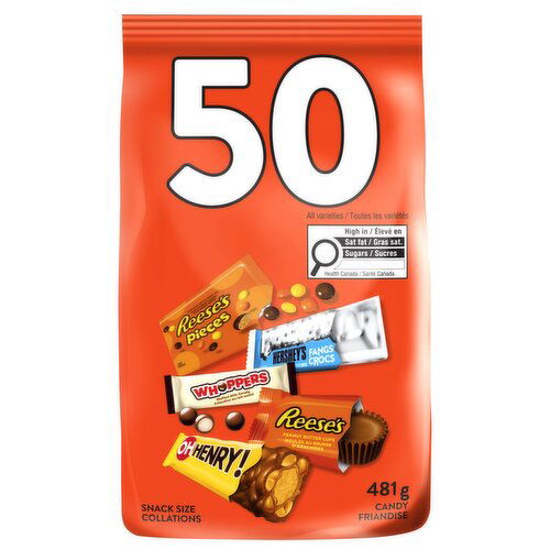 Hersheys - Halloween Assorted 50ct