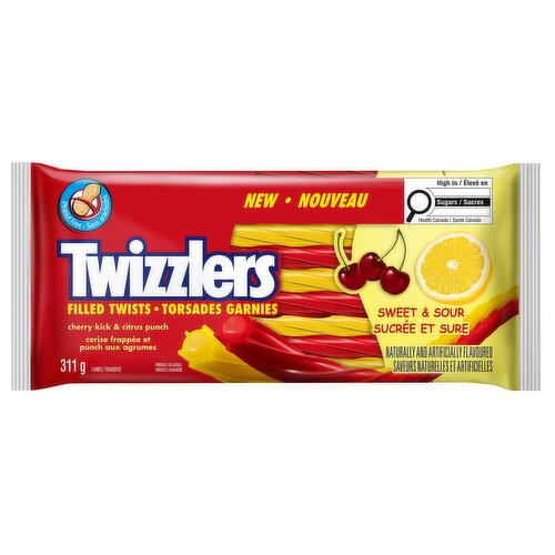 Twizzlers - Sweet and Sour Filled Twists