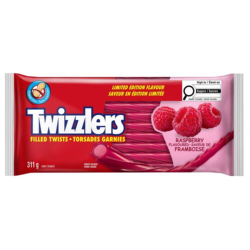 Twizzlers - Raspberry Filled Licorice Twists