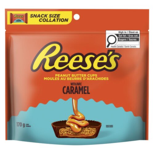 Reese's - Peanut Butter Cups with Caramel, Snack Size