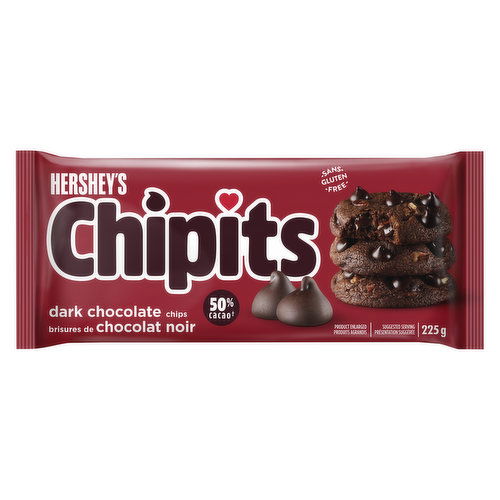 Hershey - Chipits, Dark Chocolate Chips 50% Cacao