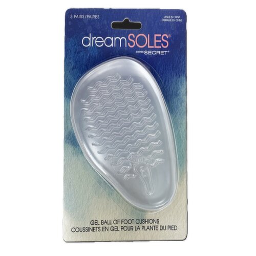 Dreamsoles - Gel Ball Foot Cushion Clear