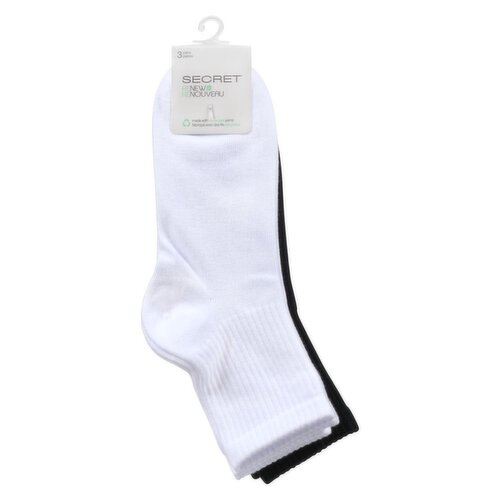 Secret - Secret Renew Shortie Crew P3 White