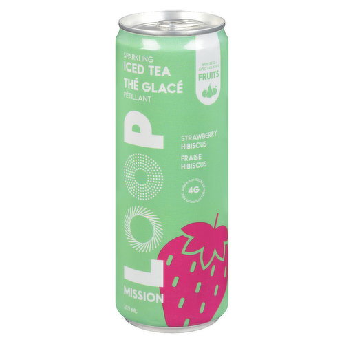 Loop - Strawberry Hibiscus Sparkling Iced Tea