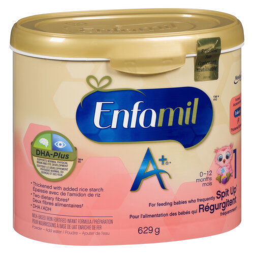 Enfamil A+ - Spit Up Infant Formula, Powder1 0-12m