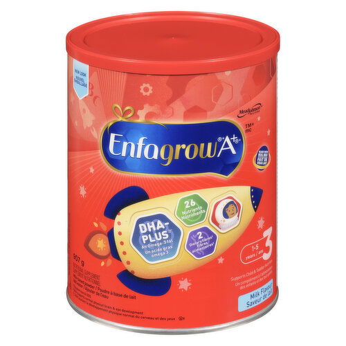 EnfagrowA+ - Toddler Nutritional Powder Mix , Milk Flavour