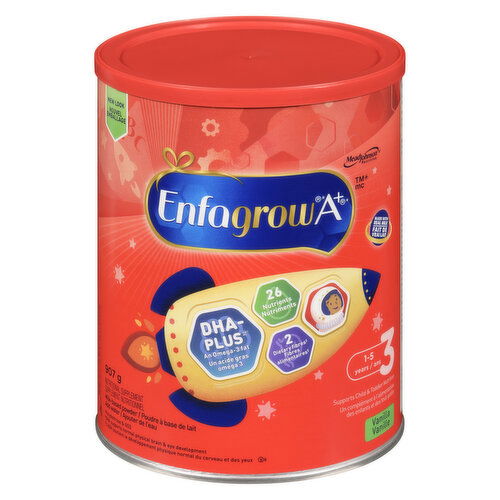 EnfagrowA+ - Toddler Nutritional Powder Mix,  Vanilla Flavour