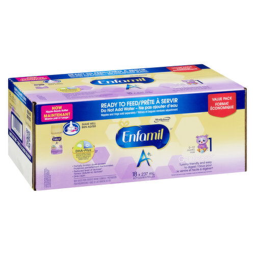 Enfamil A+ - Baby Formula - DHA A+ Gentlease Value Pack