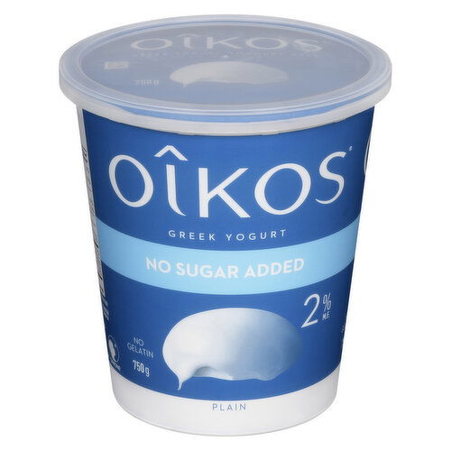 Oikos - Plain Greek Yogurt 2% M.F.