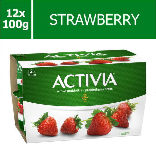 Activia - Probiotic Yogurt - Strawberry