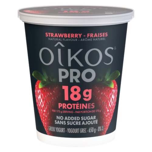 Oikos - Pro High Protein Strawberry Flavour Yogurt