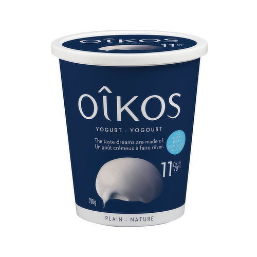 Oikos - Extra Creamy Yogurt 11% M.F. Plain