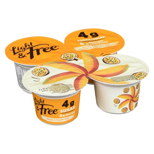 Danone - Yogurt - Light & Free Mango Passion Fruit