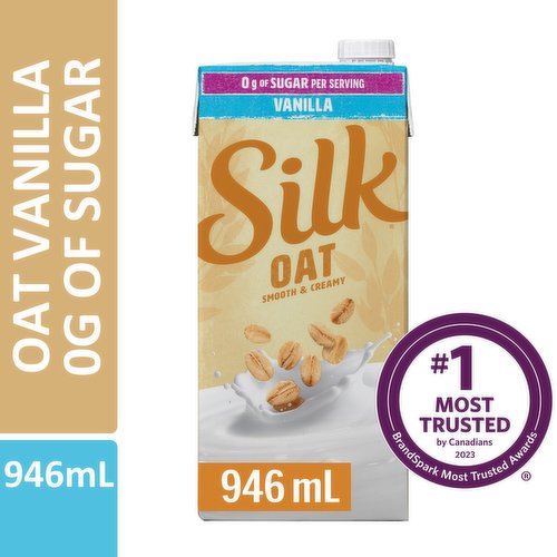 Silk - Oat beverage Unsweetened Vanilla