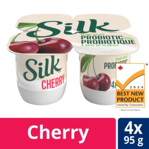 Silk - Plant Based Probiotic Yogurt Cherry