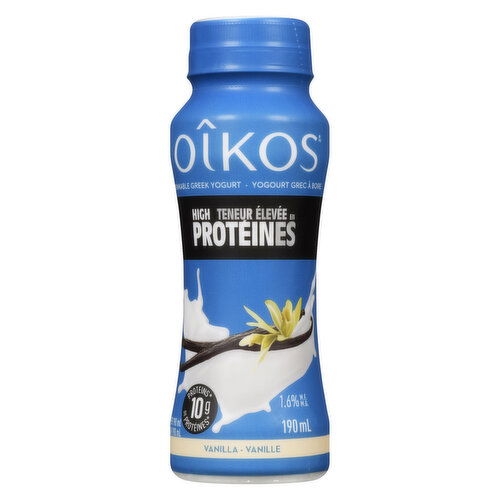 Oikos - Drinkable Greek Yogurt High Protein Vanilla