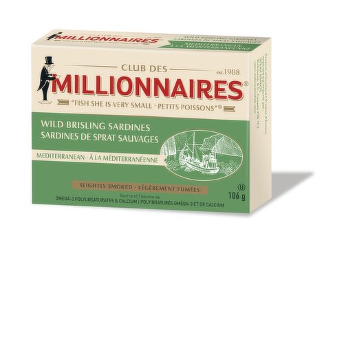 Millionnaires - Wild Brisling Sardines, Mediterranean
