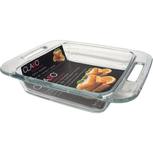 CLARO - Glass Square Baking Dish 1.8L