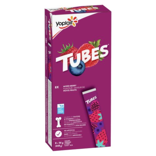 Yoplait - Berry Yogurt Tubes