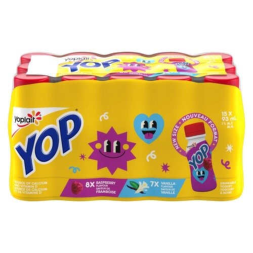 Yoplait - Drinkable Yogurt Raspberry Flavour