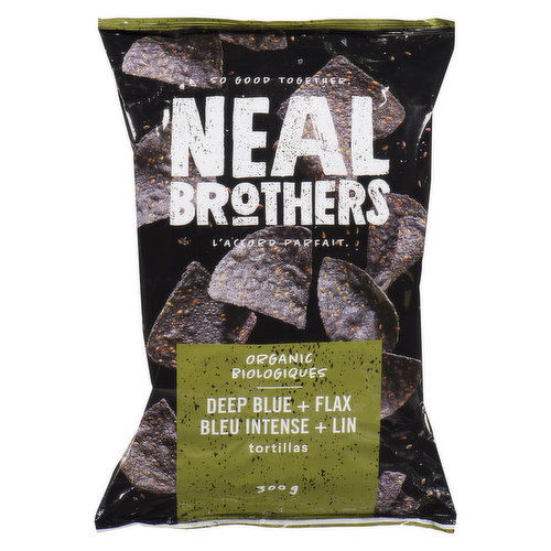 Neal Brothers - Tortilla Chips-Deep Blue+Flax