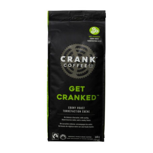 Crank - Get Cranked Whole Bean Coffee Organic